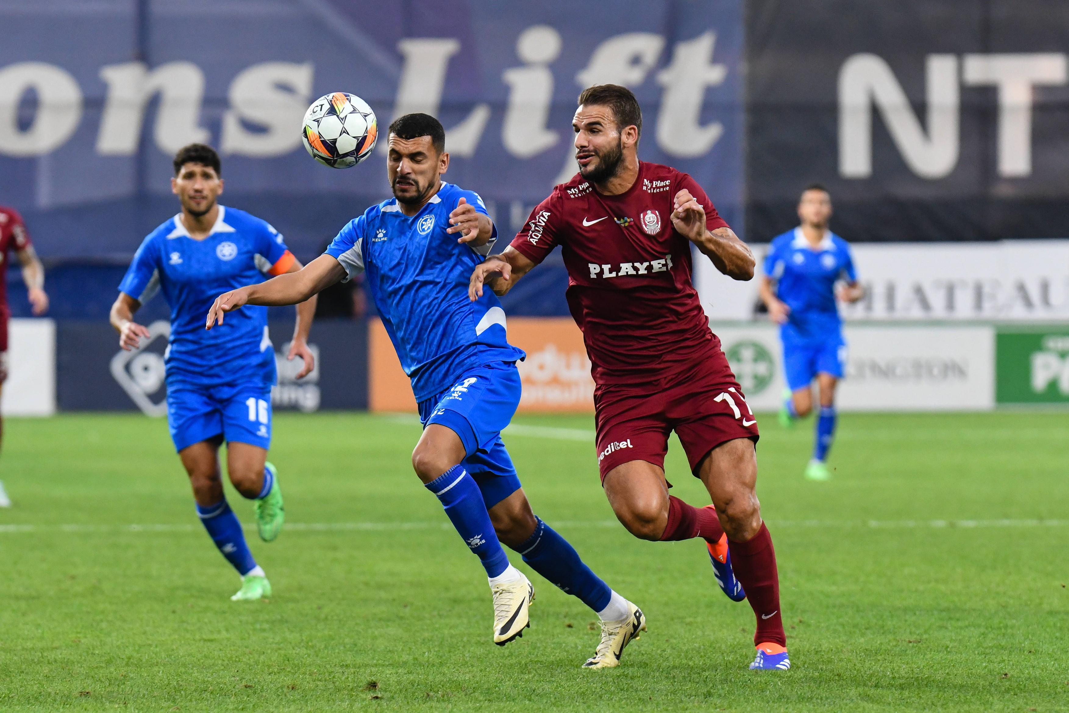 CFR Cluj - Maccabi Petah Tikva 1-0, ACUM, la Digi Sport 1. Ardelenii au deschis scorul