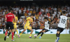 LaLiga EA Sports, Valencia CF and FC Barcelona, Barca VALENCIA, SPAIN - AUGUST 17: Marc Bernal Defensive midfielder of F