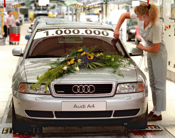 Audi A4 overtook previous model - one million produced