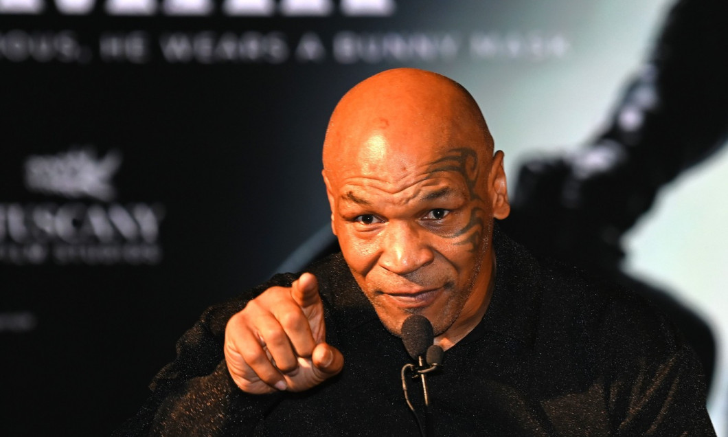 Mike Tyson Protagonist Of The Film Bunny Man Photocall - 07 Feb 2024