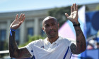 Paris 2024 - Fans salute medalists at the Parc des Champions in Paris FA, France - 10 Aug 2024