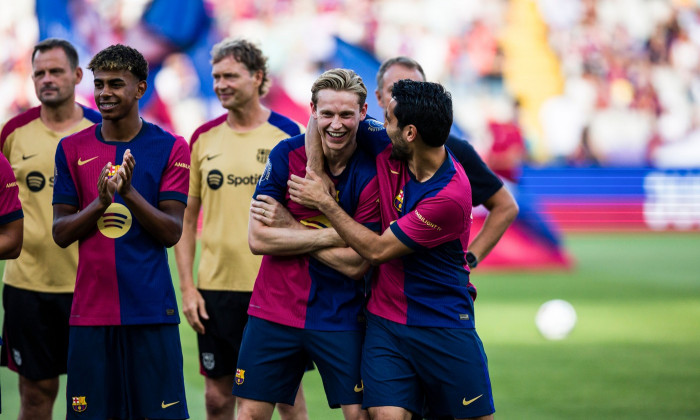 FC Barcelona v AS Monaco - Trofeo Joan Gamper, Spain - 12 Aug 2024