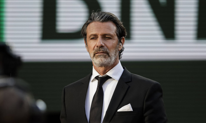 Paris, France - June 9: Patrick Mouratoglou talks to public during the Menâ„˘s Singles Final of 2024 French Open - Day 15