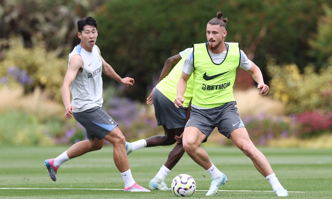 Tottenham Hotspur Team Training, Hotspur Way Training Ground, Enfield Town, UK - 15 Aug 2024