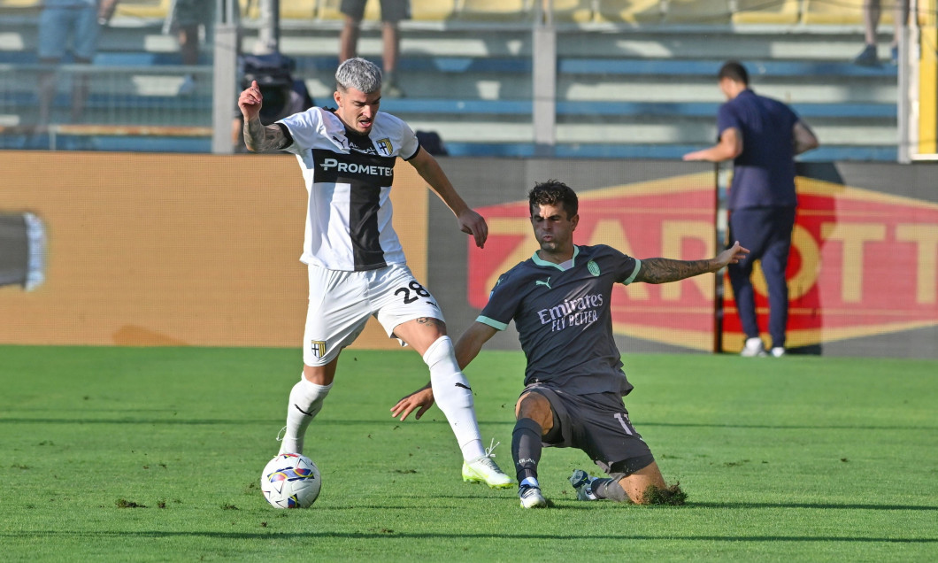 - Serie A - Parma Calcio Vs AC Milan, Parma, Italy - 24 Aug 2024