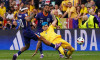 Munchen, Germany. 02nd July, 2024. MUNCHEN, GERMANY - JULY 2: Memphis Depay of Netherlands, Cody Gakpo of Netherlands, Andrei Ratiu of Romania during the UEFA EURO 2024 Round of 16 match between Romania and Netherlands at Allianz Arena on July 2, 2024 in