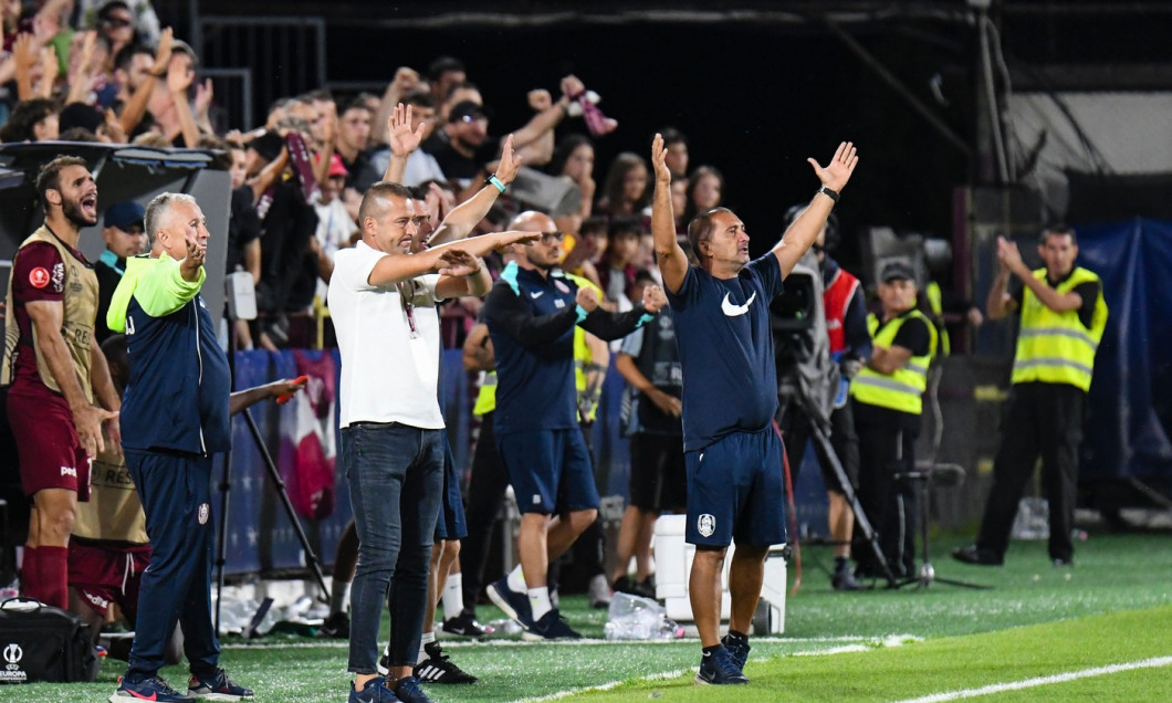 CFR Cluj v Pafos FC - UEFA Conference League - Play Off, Cluj-Napoca, Romania - 22 Aug 2024