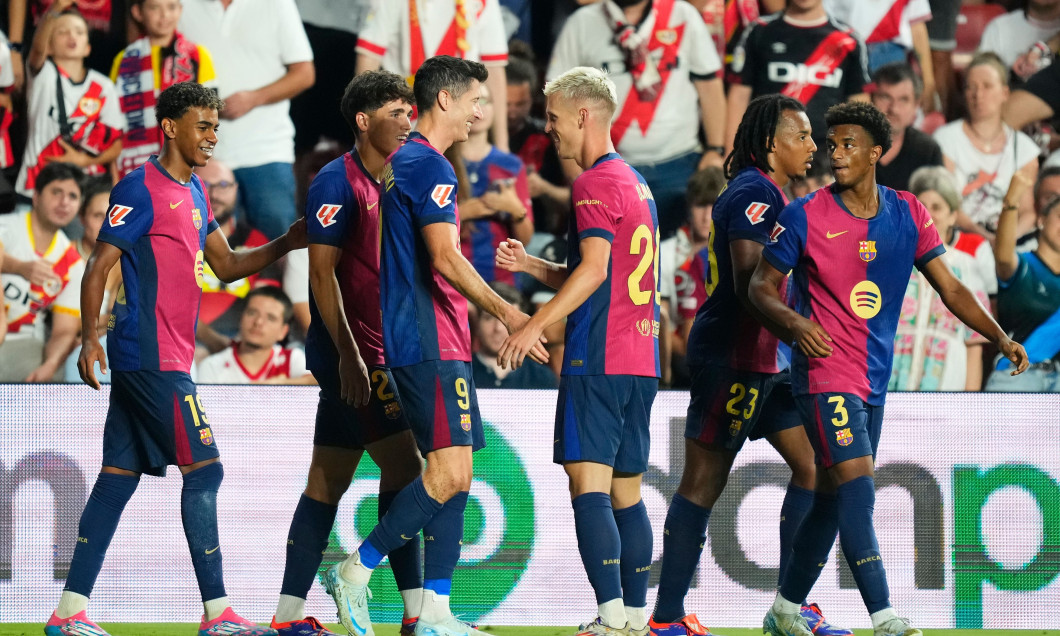 Rayo Vallecano v FC Barcelona - La Liga EA Sports, Madrid - 27 Aug 2024