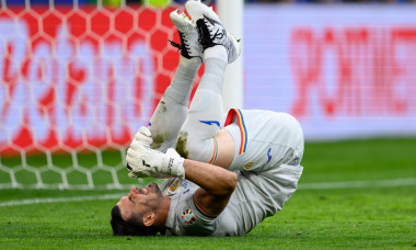 020724 Florin Nita of Romania reacts during the UEFA EURO, EM, Europameisterschaft,Fussball 2024 round of