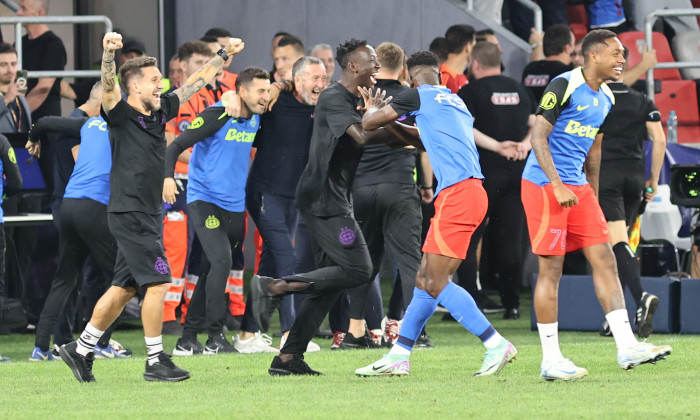 FOTBAL: FCSB - LASK LINZ, PLAY-OFF UEFA EUROPA LEAGUE (29.08.2024)