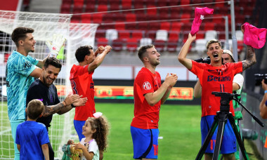 31.07.2024 Budapest(Hungary) FC Maccabi Tel Aviv-FCSB Uefa second leg champions league second qualifying round men s foo