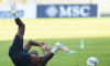 Castel di Sangro, ITALY: Victor Osimhen of SSC Napoli during the pre-season training session in Castel di Sangro, Italy.