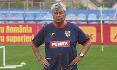 Bucharest, Romania. 1st Sep, 2024: Mircea Lucescu, the new coach of the Romanian National Football Team, during the first official training of the national team. Credit: Lucian Alecu/Alamy Live News