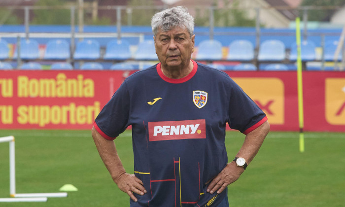 Bucharest, Romania. 1st Sep, 2024: Mircea Lucescu, the new coach of the Romanian National Football Team, during the first official training of the national team. Credit: Lucian Alecu/Alamy Live News