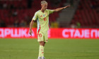 SERBIA vs SPAIN DANI OLMO football player of the Spanish national team, Nationalteam at the UEFA Nations League match ag