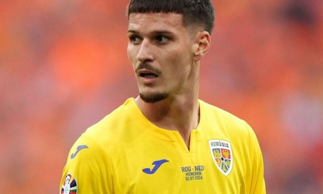 Romania's Dennis Man during the UEFA Euro 2024, round of 16 match at the Munich Football Arena in Munich, Germany. Picture date: Tuesday July 2, 2024.