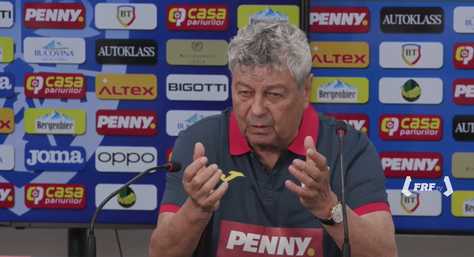 Mircea Lucescu a citat din Napoleon înainte de România - Lituania: ”Cea mai mare primejdie”