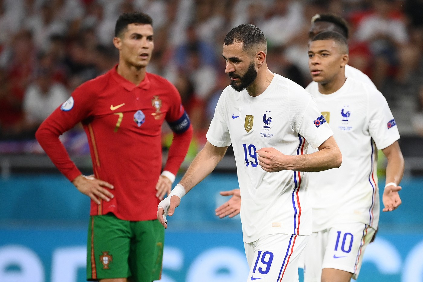 Pus să aleagă între Karim Benzema și Kylian Mbappe, Cristiano Ronaldo a dat un răspuns surprinzător