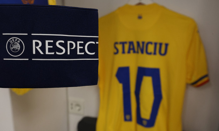 nicolae stanciu banderola capitan romania