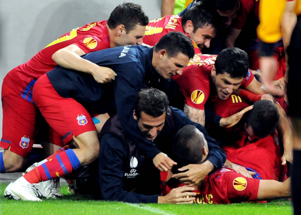 FOTBAL:STEAUA BUCURESTI-FC COPENHAGA 1-0,EUROPA LEAGUE (4.10.2012)