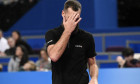 MONTPELLIER, FRANCE - JANUARY 29 : Benoit PAIRE (FRA) deception during the 1st round of the ATP, Tennis Herren 250 Open