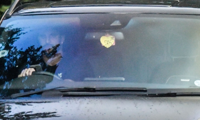 EXCLUSIVE: Kyle Walker Risks A Fine And Points On His Driving Licence As He Holds A Phone Behind The Wheel - 04 Sep 2024