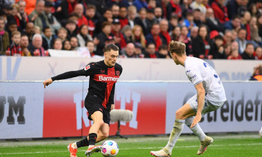 LEVERKUSEN, GERMANY - 30 MARCH, 2024: Florian Wirtz, The Bundesliga match FC Bayer 04 Leverkusen vs TSG Hoffenheim at Ba