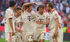 Munich, Deutschland. 01st Sep, 2024. final jubilation from left: Minjae KIM (FC Bayern Munich), Joshua KIMMICH (FC Bayern Munich), Thomas MUELLER (M?LLER, FC Bayern Munich), Leon GORETZKA (FC Bayern Munich), Harry KANE (FC Bayern Munich), jubilation, joy,