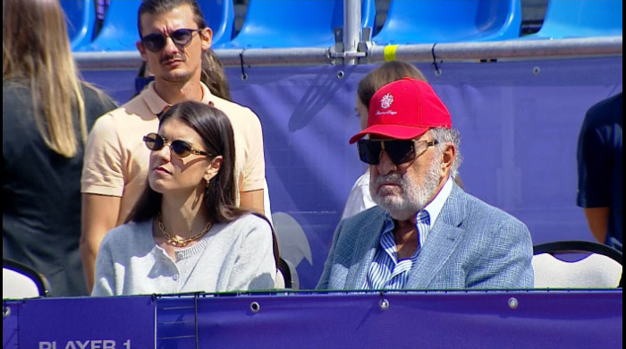 Sorana Cîrstea și Ion Țiriac / Foto: captură Digi Sport