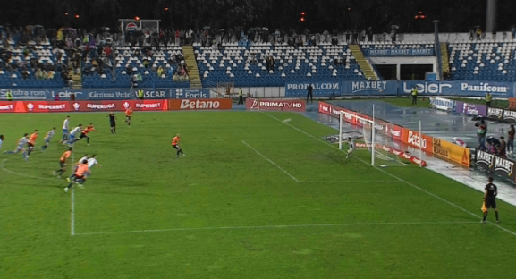 Poli Iași - Universitatea Craiova 1-0, ACUM pe DGS 1. Alex Mitriță ratează un penalty!