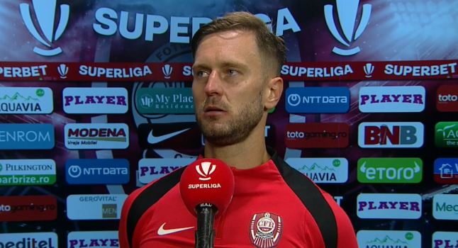 ”A fost un meci special pentru tine?”. Răspunsul dat de Damjan Djokovic după CFR Cluj - FCSB 2-2