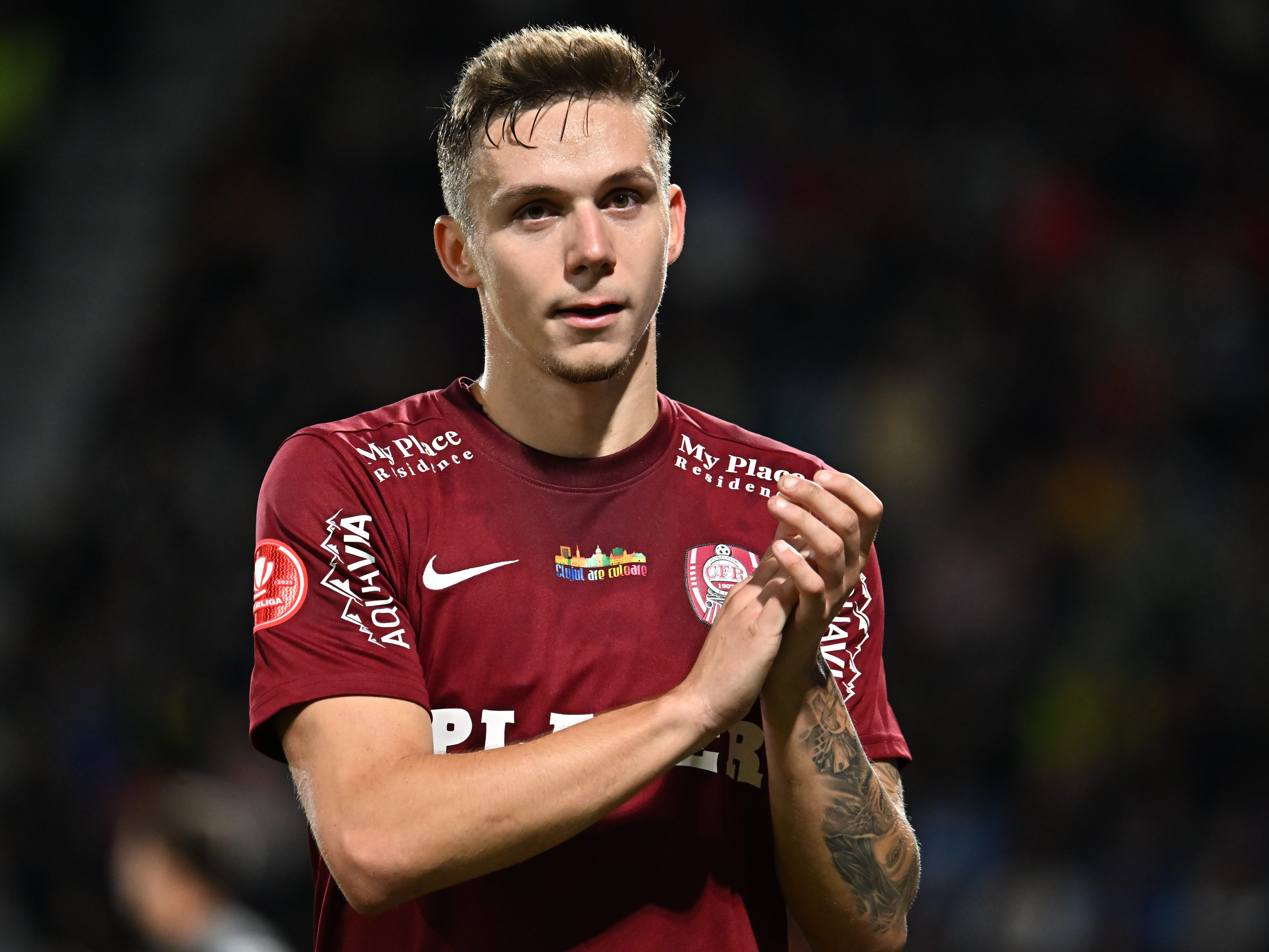 CFR Cluj s-a lămurit în privința lui Louis Munteanu, după ce atacantul a petrecut în club până la 5 dimineața