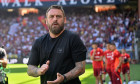 Daniele De Rossi (Roma) head coach during Genoa CFC vs AS Roma, Italian soccer Serie A match in Genoa, Italy, September 15 2024