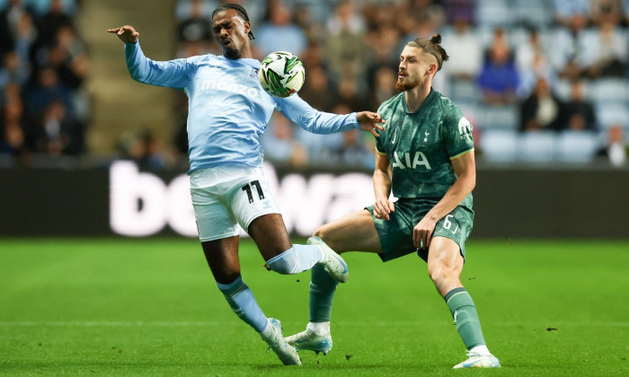 Coventry City v Tottenham Hotspur, EFL Carabao Cup, Third Round, Football, Coventry Building Society Arena, Coventry, UK, 18 Sep 2024