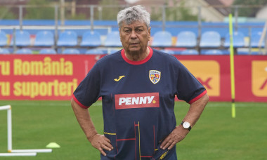 Head coach Mircea Lucescu, first official training, Romanian National Football Team, Bucharest, Romania - 01 Sep 2024