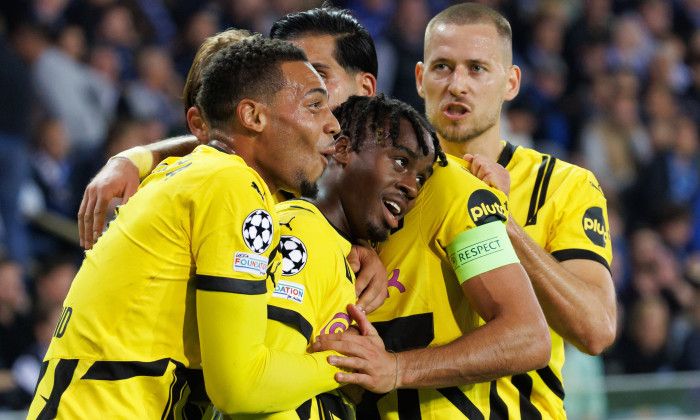 SOCCER CL D1 CLUB BRUGGE VS BORUSSIA DORTMUND