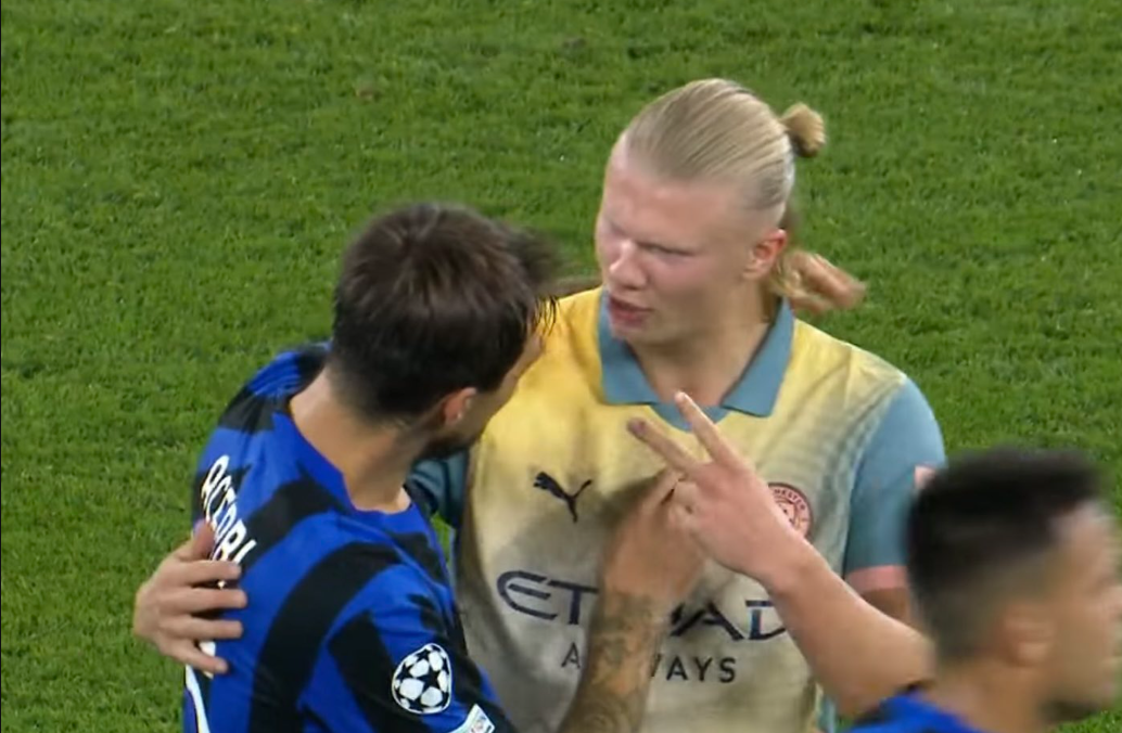 Moment cum rar se vede, după Manchester City - Inter! Lăsat ”mască”, Haaland a replicat direct: ”Du-te naiba”