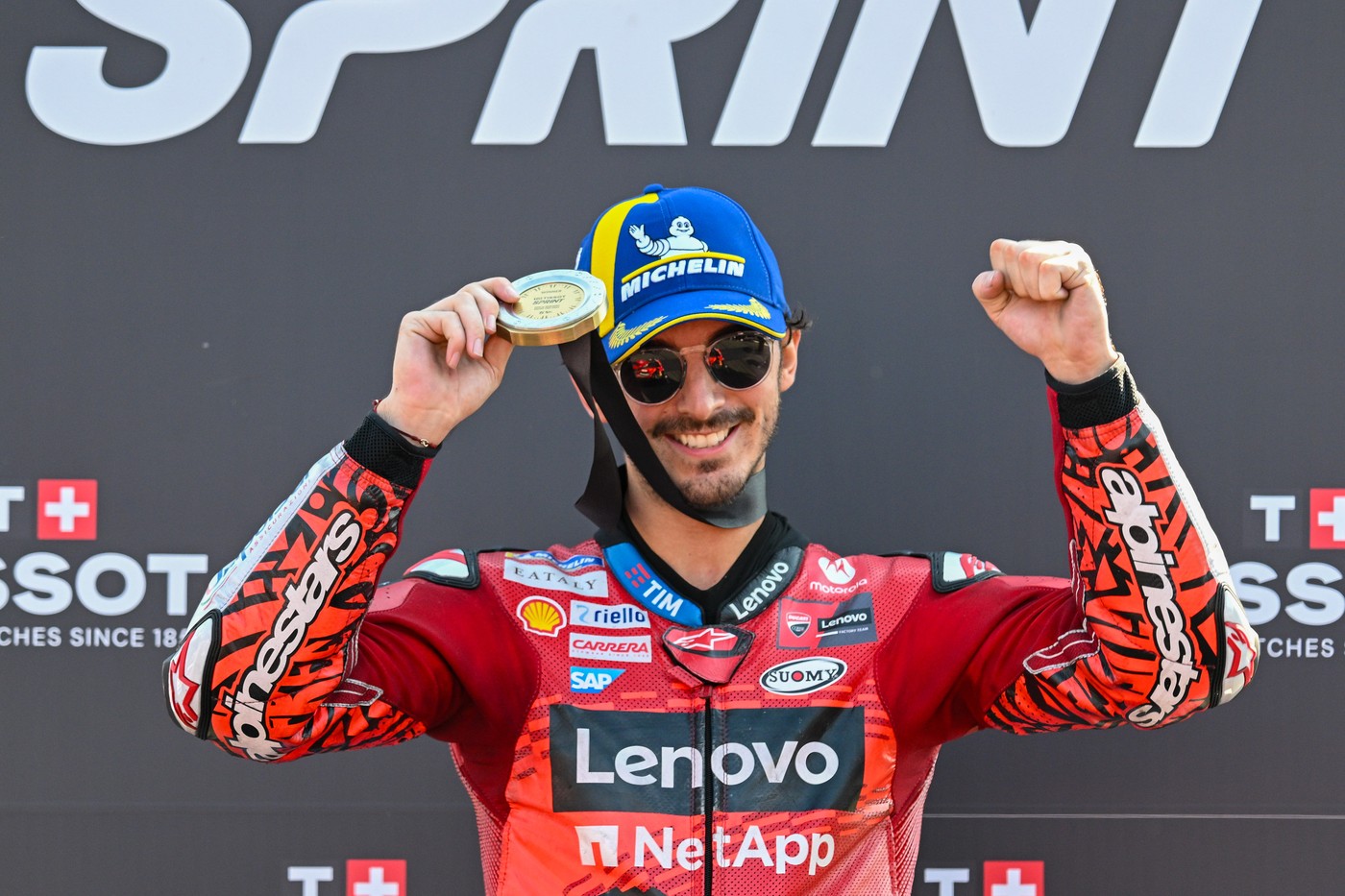 Francesco Bagnaia a câștigat cursa de sprint de la Marele Premiu al regiunii Emilia Romagna