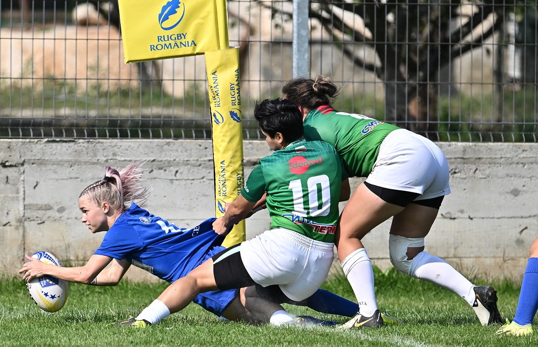 ”Ghindele” au făcut spectacol, după 16 ani! România - Bulgaria 66-12. Raluca Săvădan, printre remarcate