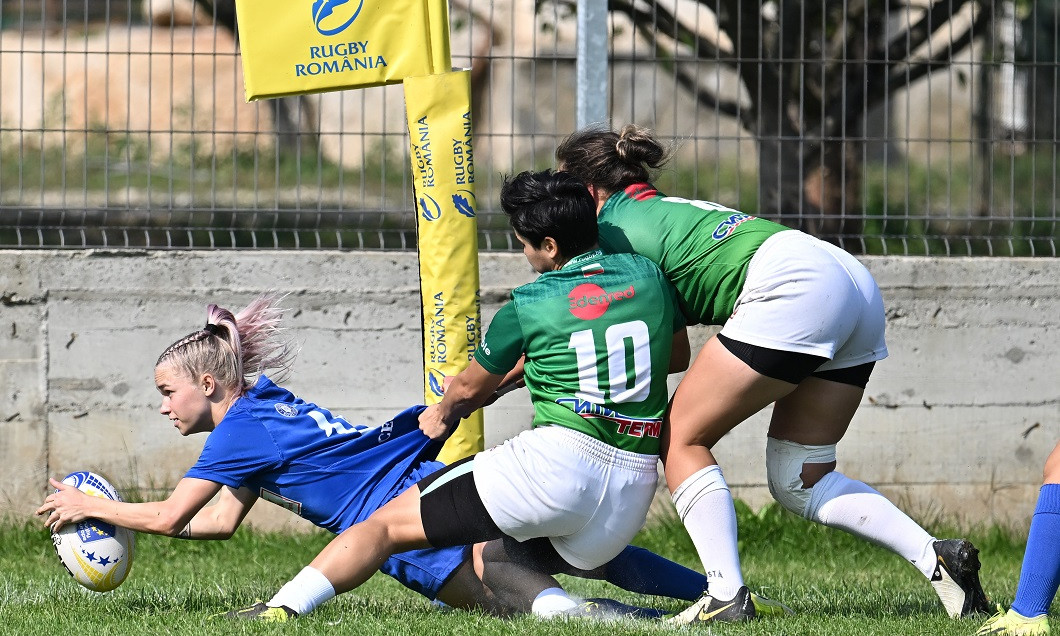 RUGBY FEMININ:ROMANIA-BULGARIA, RUGBY EUROPE CONFERENCE (22.09.2024)