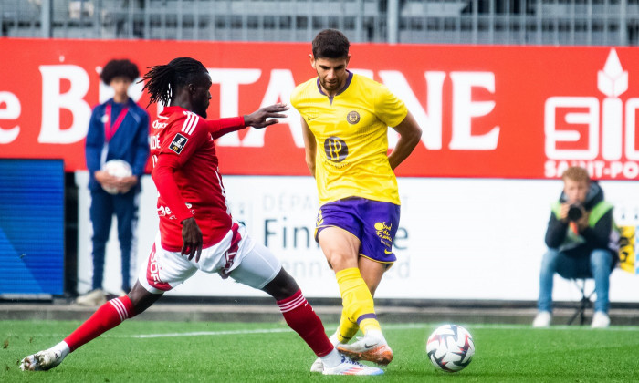 FOOTBALL : Stade Brestois vs Toulouse FC - Ligue 1 - Journée 5 - 22/09/2024