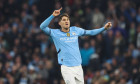 Premier League Manchester City v Arsenal John Stones of Manchester City celebrates his goal to make it 2-2 during the Pr