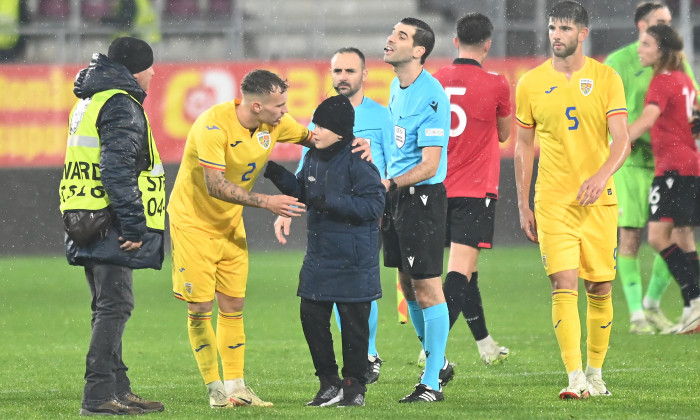 FOTBAL:ROMANIA U21-ALBANIA U21, PRELIMINARIILE EURO 2025 (17.11.2023)