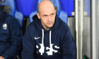 Coach Viktors Morozs of Rigas Skola during the UEFA Conference League group A match between Basaksehir and Rigas Skola