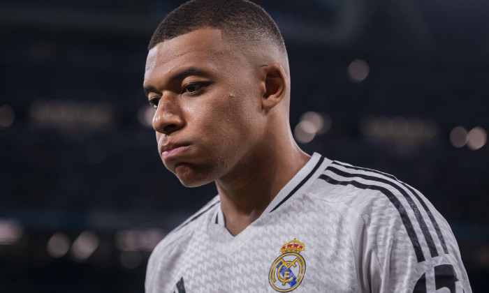 Real Madrid CF vs Deportivo Alaves - La Liga EA Sports 2024/25 Kylian Mbappe of Real Madrid CF seen during the La Liga E