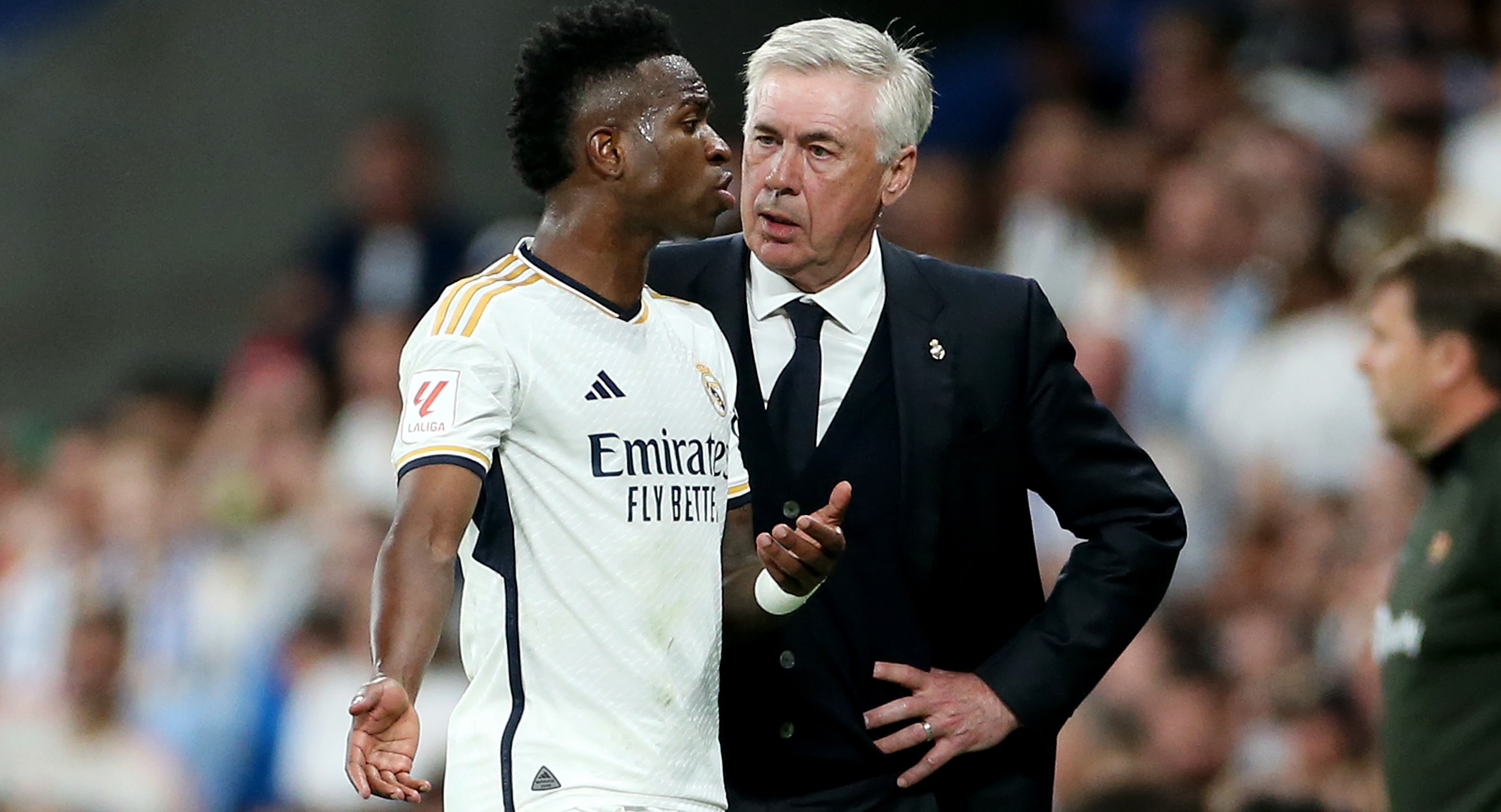 Carlo Ancelotti l-a scăpat de sub control pe Vinicius Jr: Trebuie să ne adaptăm situației