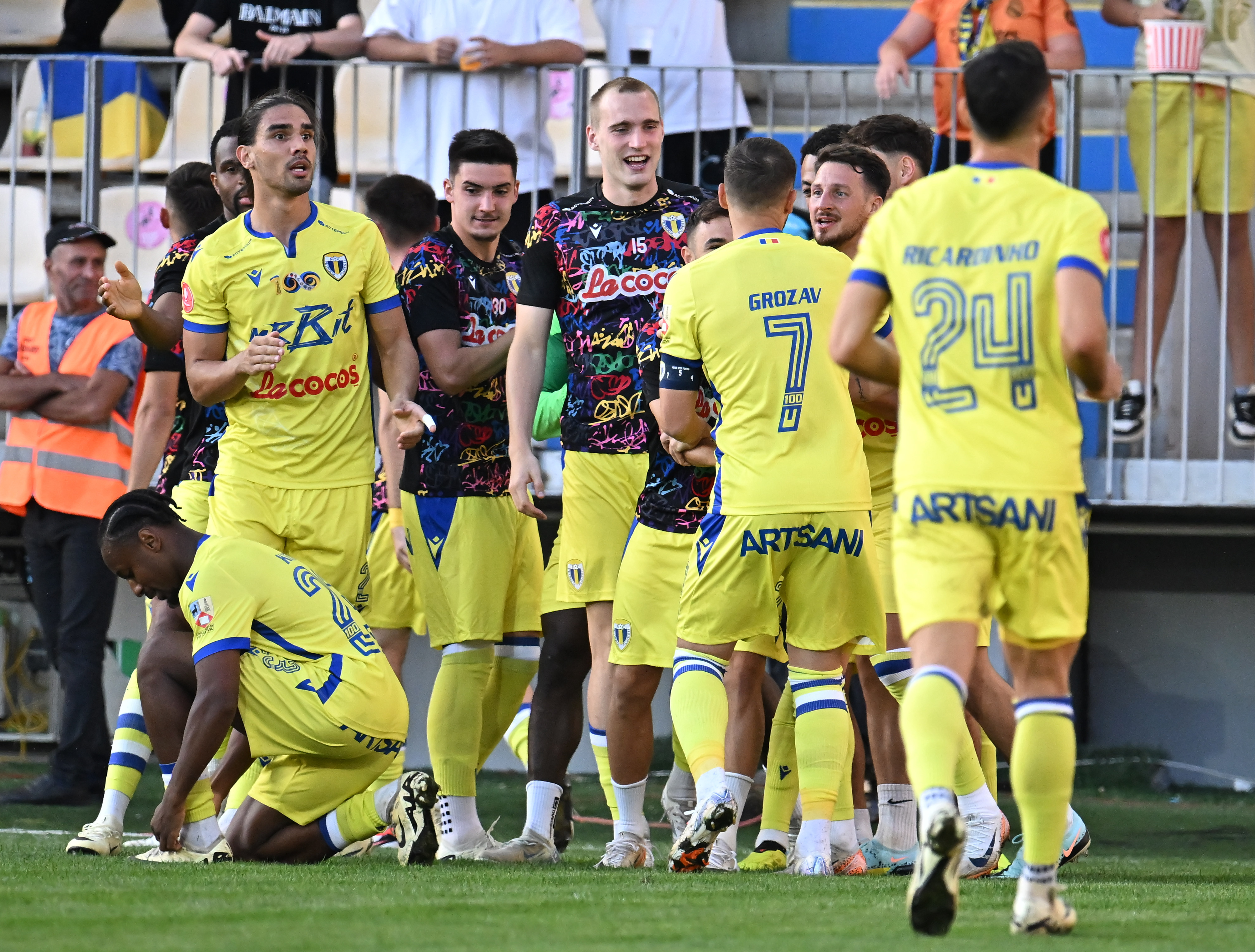 Petrolul Ploiești - Hermannstadt 4-1. ”Lupii Galbeni” s-au dezlănțuit