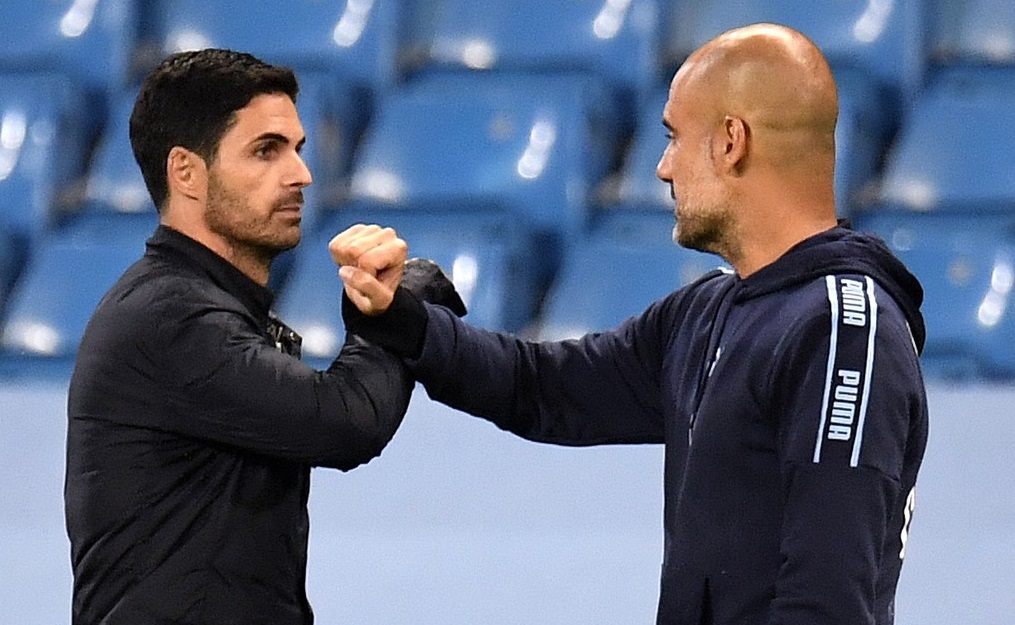 Pep Guardiola: Vrei război? Acum ai război!. Mikel Arteta a răspuns cu prima ocazie