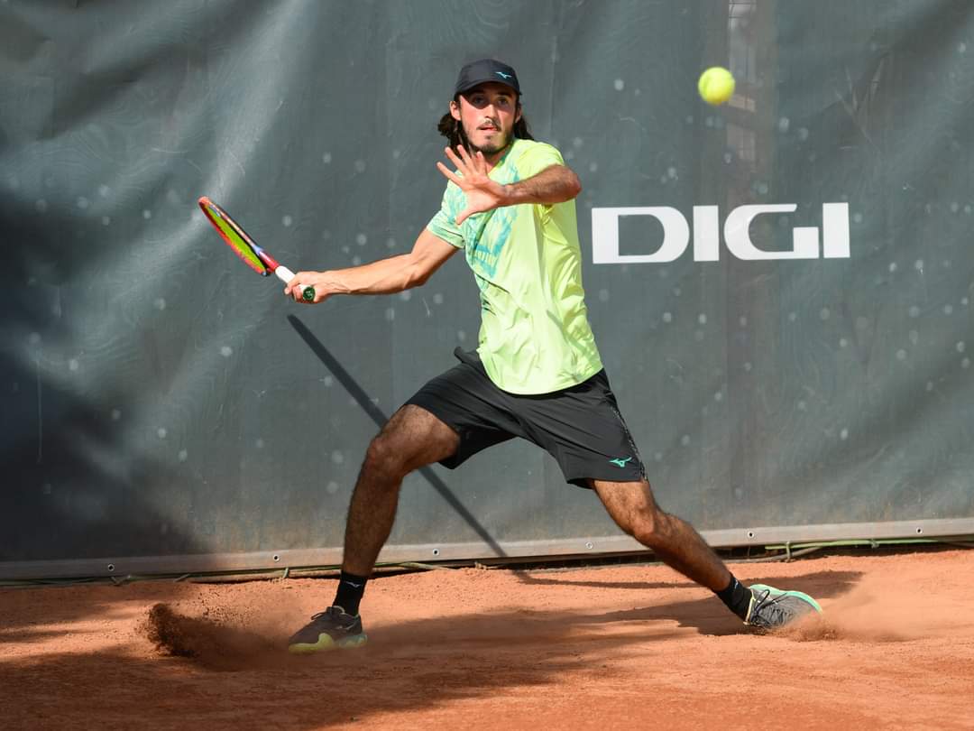 Finala turneului ITF Tg. Mureș se vede ÎN DIRECT la Digi Sport: Nicholas David Ionel - Joao Schiessl