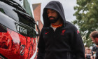 Mohamed Salah of Liverpool arrives during the Premier League match Wolverhampton Wanderers vs Liverpool at Molineux, Wolverhampton, United Kingdom, 28th September 2024(Photo by Alfie Cosgrove/News Images)